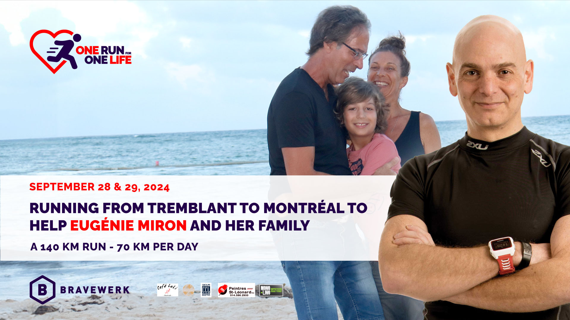 Why I chose to run for Eugénie and her family